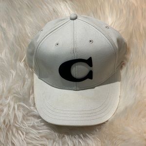 Cream Coach Varsity “C” Baseball Cap OS